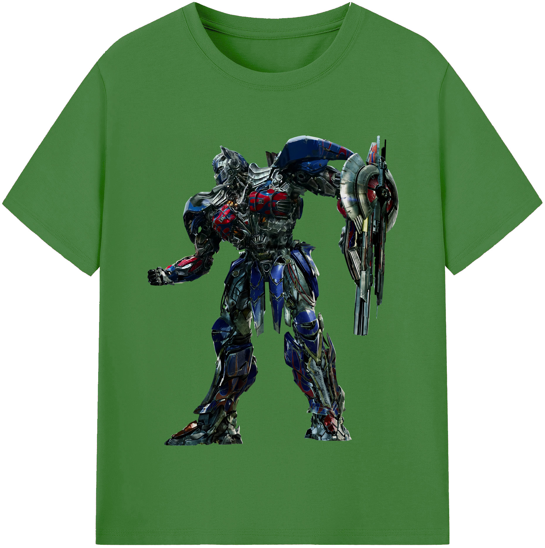 （画像用） Transformers トランスフォーマー レディースカジュアルプリントTシャツ（綿100％）